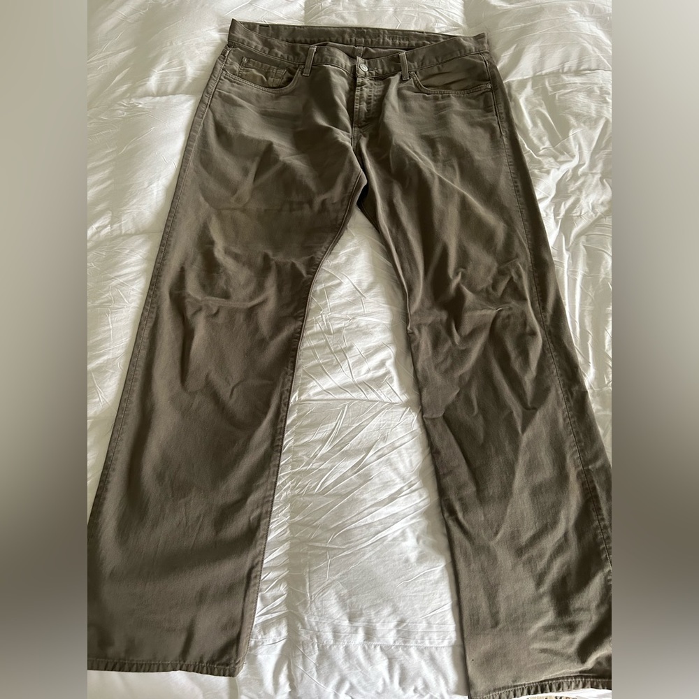 7 for All Mankind Carsen Men’s 38x33 Grey Jeans